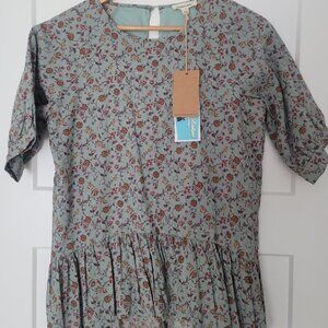 Women's Floral Peplum Top